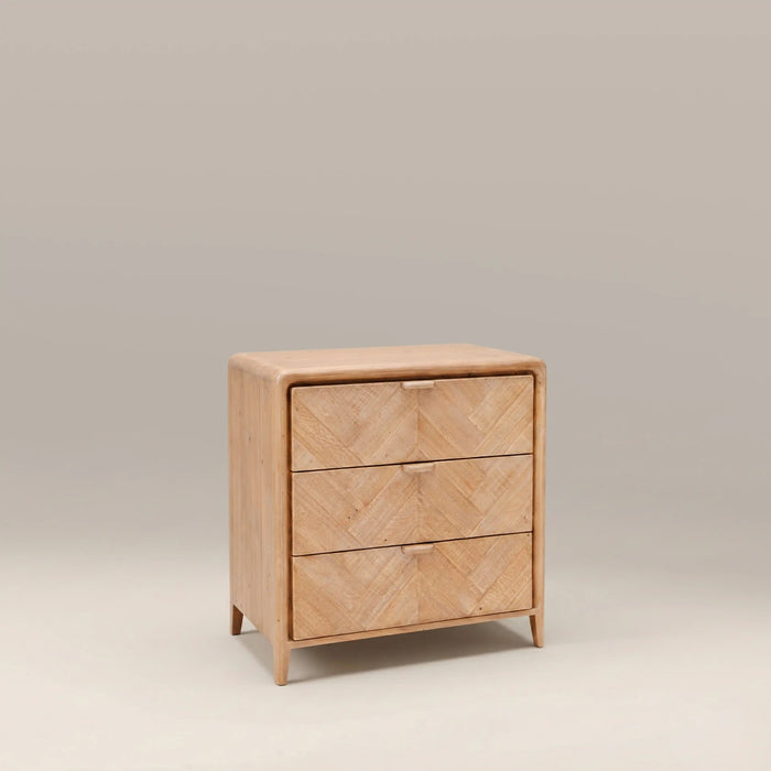 Winslow 3 Drawer Chest of Drawers Natural