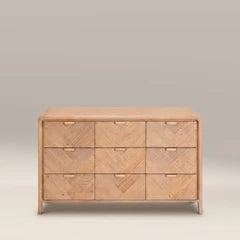 Winslow 9 Drawer Chest of Drawers | Natural
