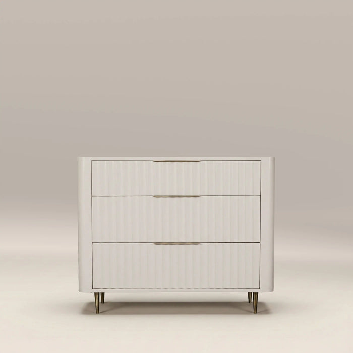 Suvi 3 Drawer Chest of Drawers Ivory