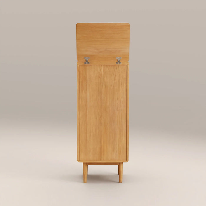 Percy Tall 5 Drawer Tall Chest of Drawers Oak