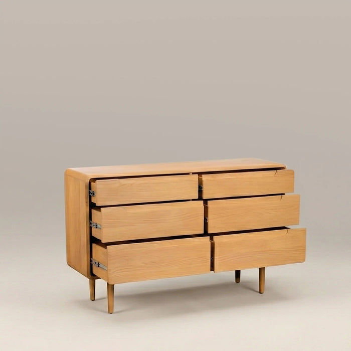 Percy 6 Drawer Chest of Drawers Oak