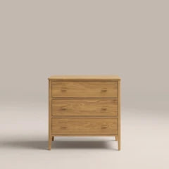 Zander 3 Drawer Chest of Drawers | Natural