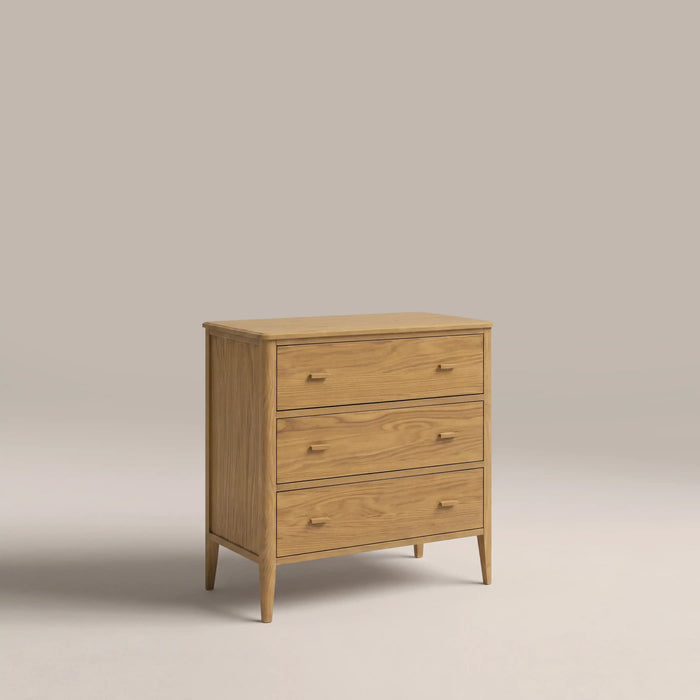Zander 3 Drawer Chest of Drawers Natural