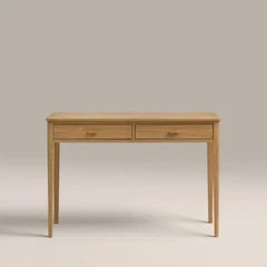 Zander 2 Drawer Wooden Console Table | Natural