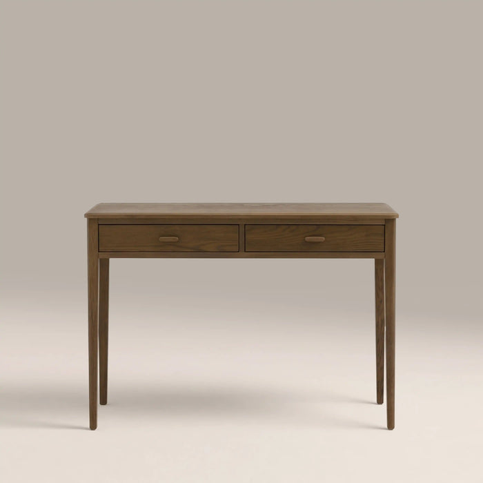 Zander 2 Drawer Wooden Console Table Walnut
