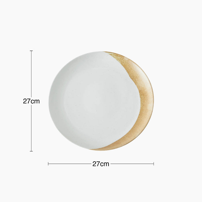 Tavora Set of 4 Dinner Plates White