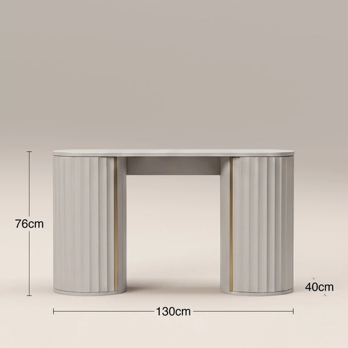 Suvi 2 Drawer Dressing Table Ivory