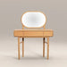 Percy 3 Drawer Wooden Dressing Table | Oak