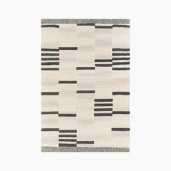 Flint Hand Tufted Wool Rug | Natural