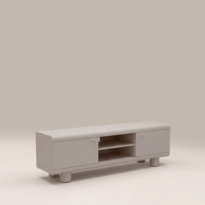Bera 2 Door TV Stand | Light Grey