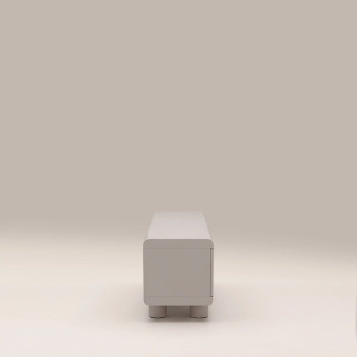Bera 2 Door TV Stand Light Grey