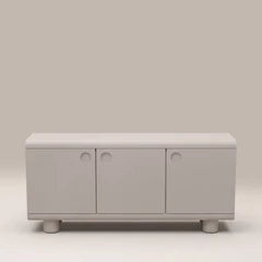 Bera 3 Door Large Sideboard | Light Grey