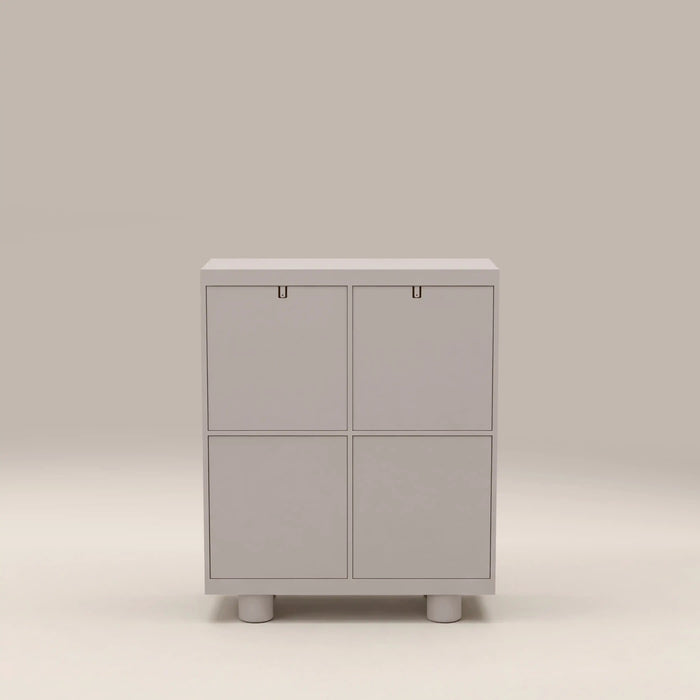 Bera 4 Door Sideboard Light Grey
