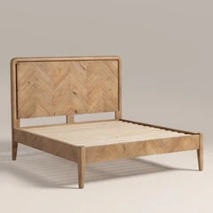 Winslow King Bed | Natural
