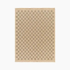 Brissa Rug | Natural Checkerboard