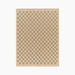 Brissa Rug | Natural Checkerboard