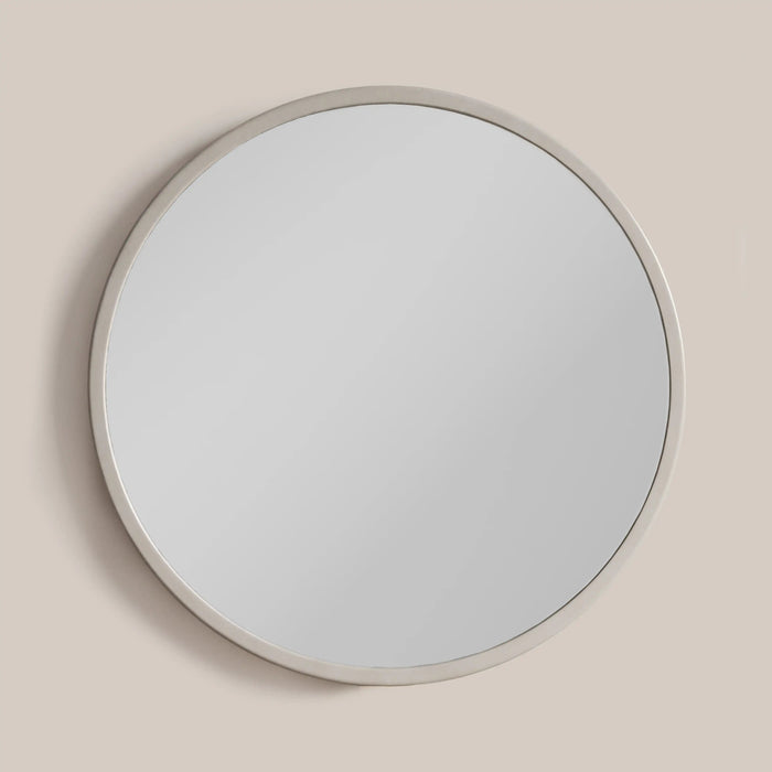 Suvi Round Dressing Table Mirror 60 cm Ivory