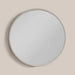 Suvi Round Dressing Table Mirror, 60 cm | Ivory