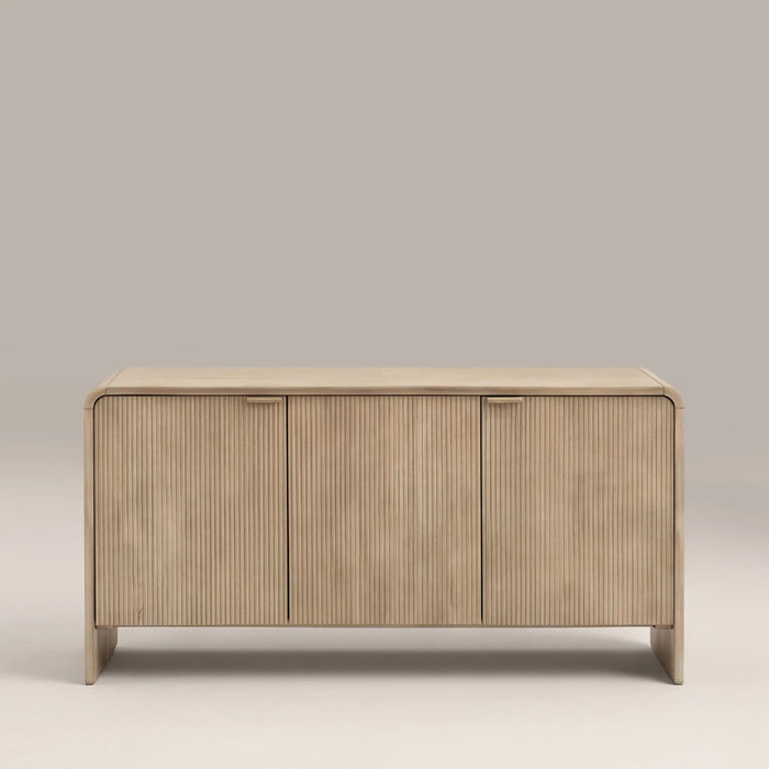 Winnie 3 Door Wooden Sideboard Natural Mango Wood