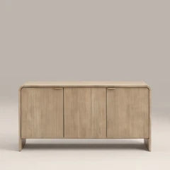 Winnie 3 Door Wooden Sideboard | Natural Mango Wood