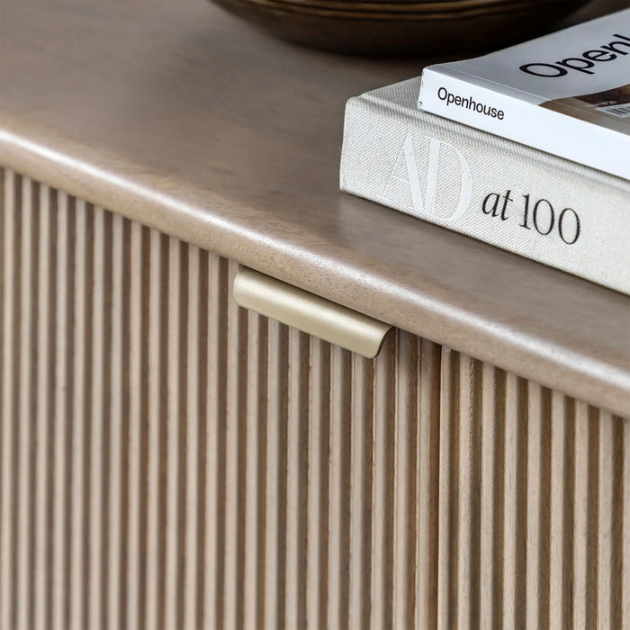 Winnie 3 Door Wooden Sideboard Natural Mango Wood