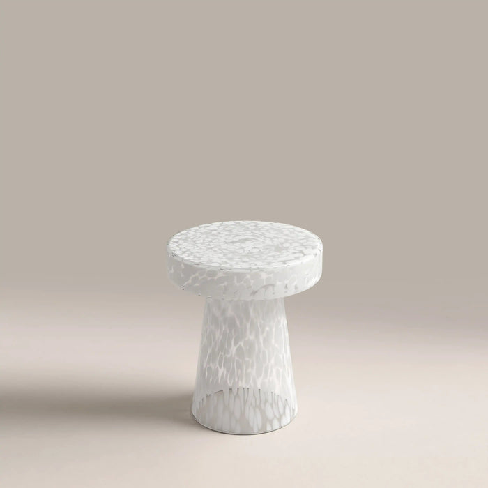 Ottis Round Side Table White