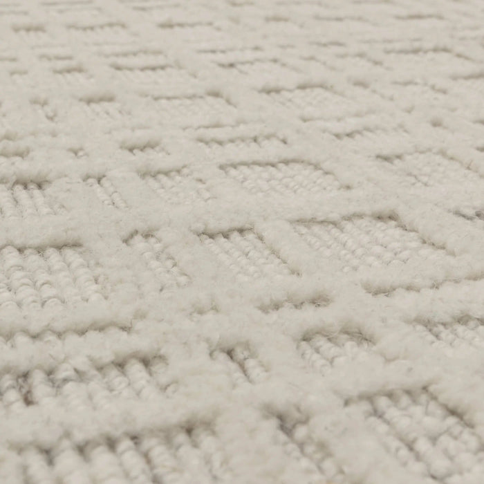 Thatch Wool Rug Ecru