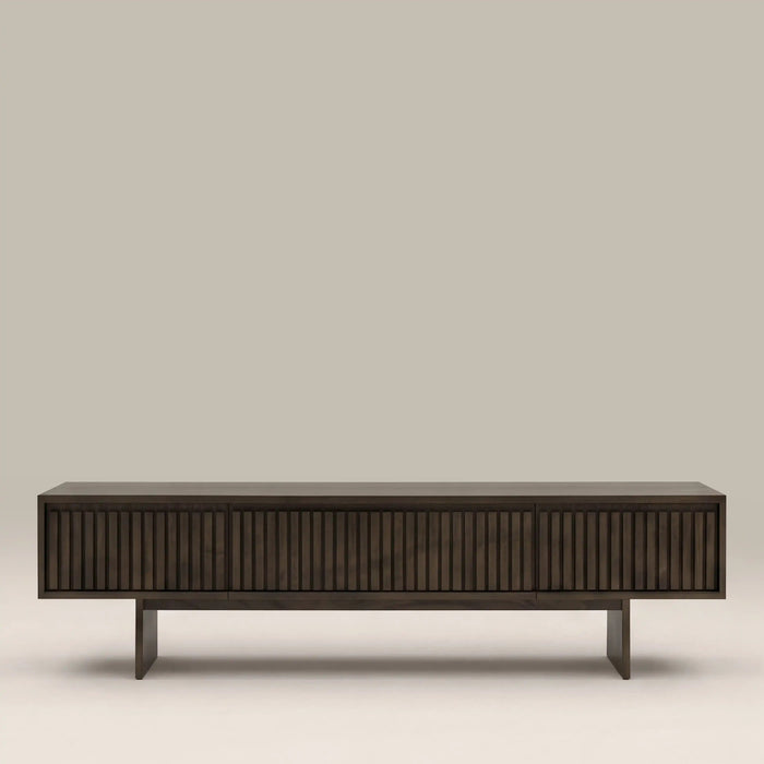 Tampere Wooden TV Stand Dark Walnut