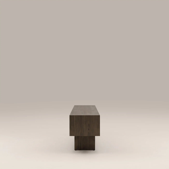 Tampere Wooden TV Stand Dark Walnut