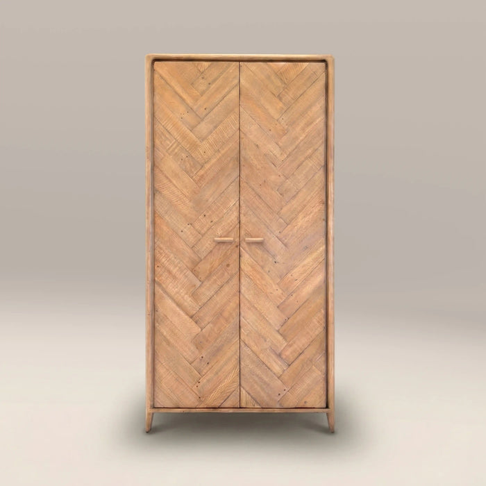 Winslow Wooden Double Wardrobe Natural