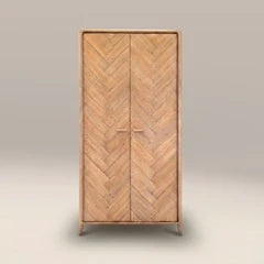 Winslow Wooden Double Wardrobe | Natural