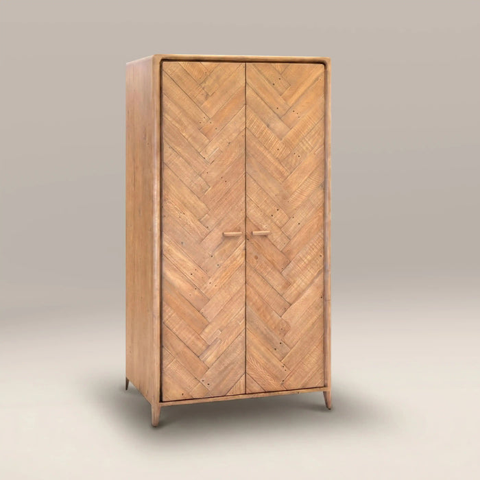 Winslow Wooden Double Wardrobe Natural