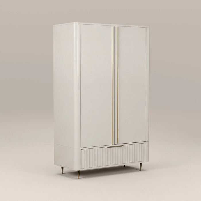 Suvi Double Wardrobe Ivory