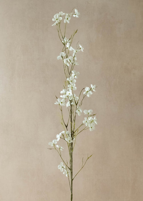 Faux White Wild Cherry Stem