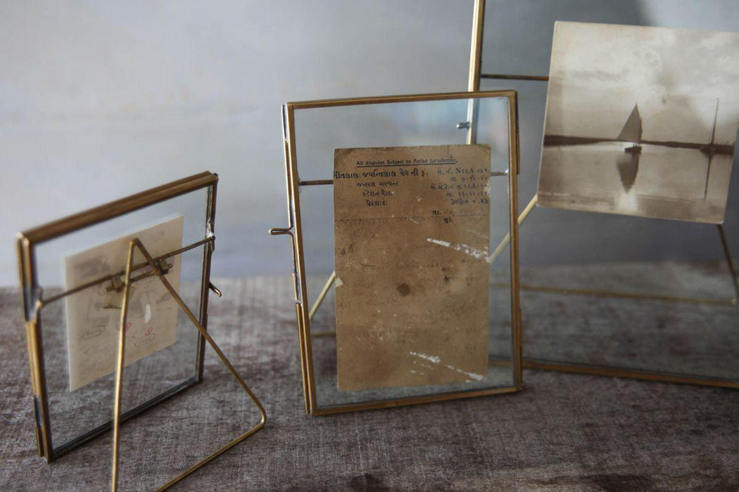 Danta Antique Brass Frame