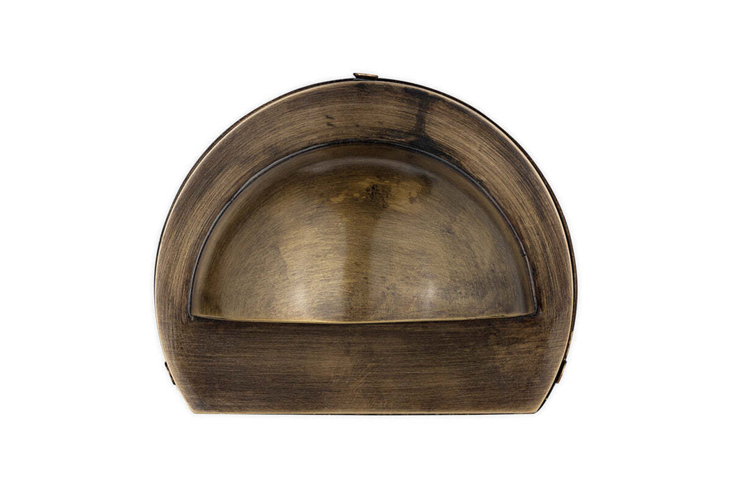 Datu Outdoor Wall Lamp Antique Brass