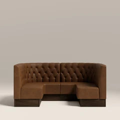 CULT Deep Button Back Banquette Seating | U-Shape