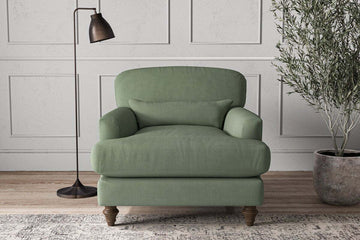 Deni Armchair - Brera Linen Jade