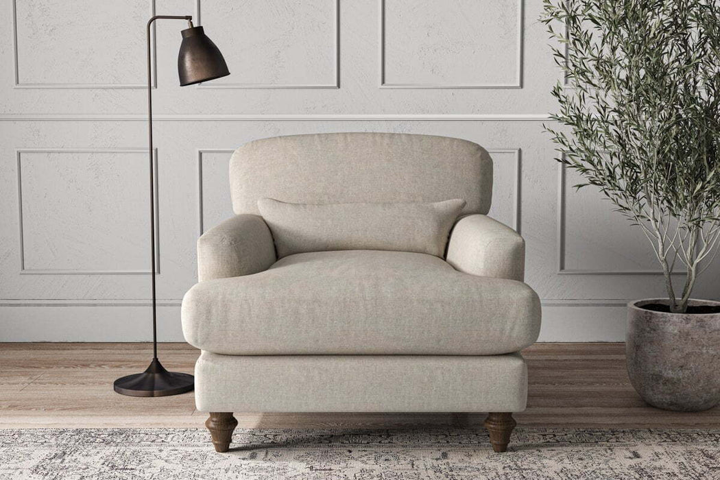 Deni Armchair - Brera Linen Natural