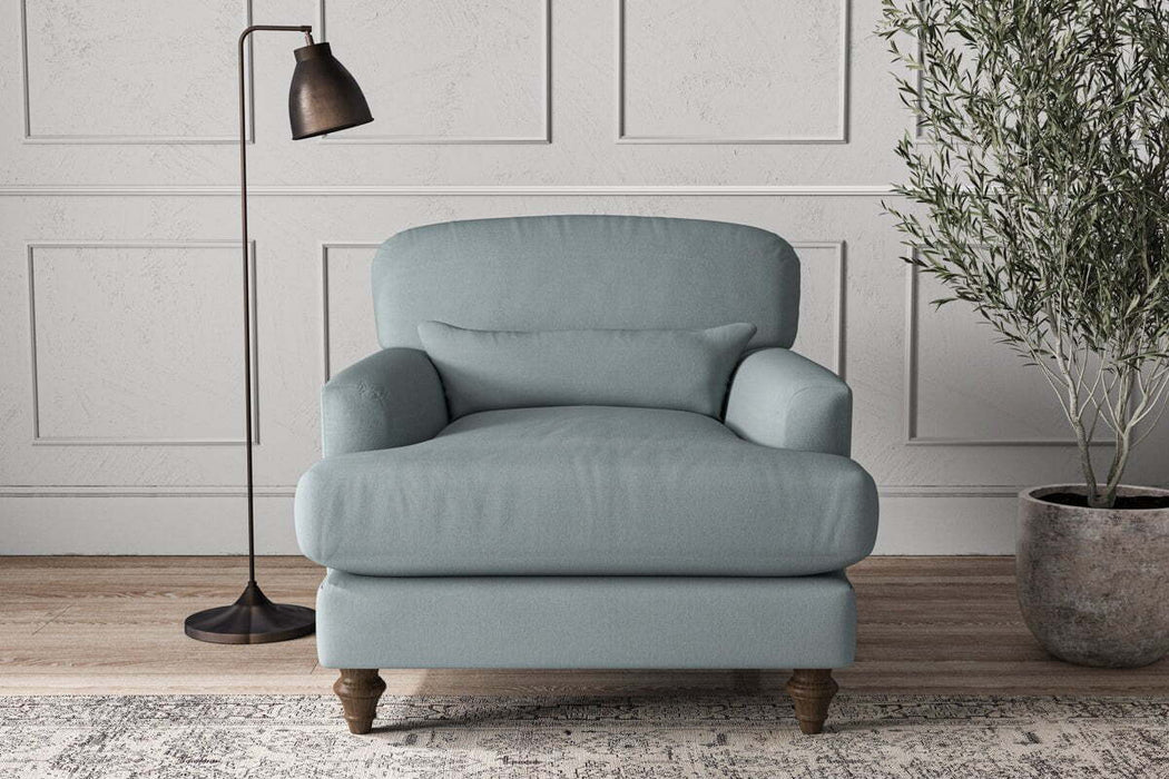 Deni Armchair - Recycled Cotton Horizon