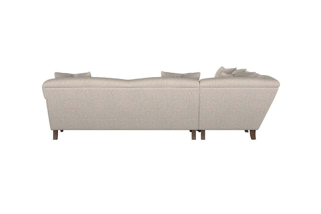Deni Grand Corner Sofa - Brera Linen Chestnut