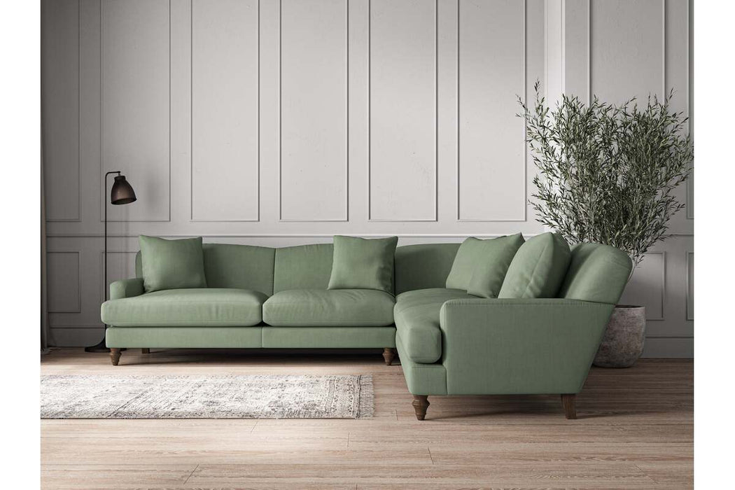 Deni Grand Corner Sofa - Brera Linen Jade