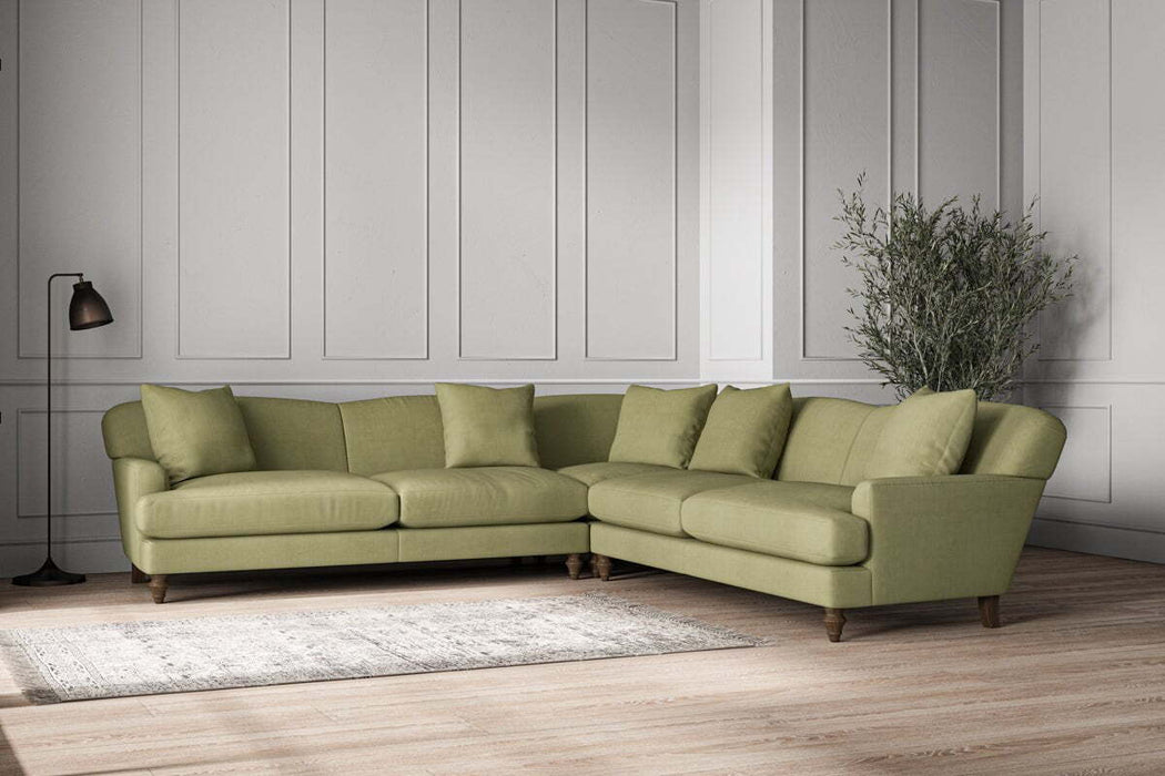 Deni Grand Corner Sofa - Brera Linen Sage