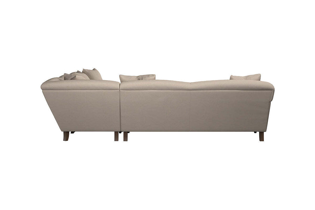 Deni Grand Corner Sofa - Recycled Cotton Fatigue