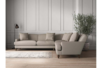Deni Grand Corner Sofa - Recycled Cotton Flax