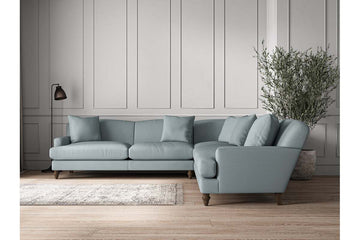 Deni Grand Corner Sofa - Recycled Cotton Horizon