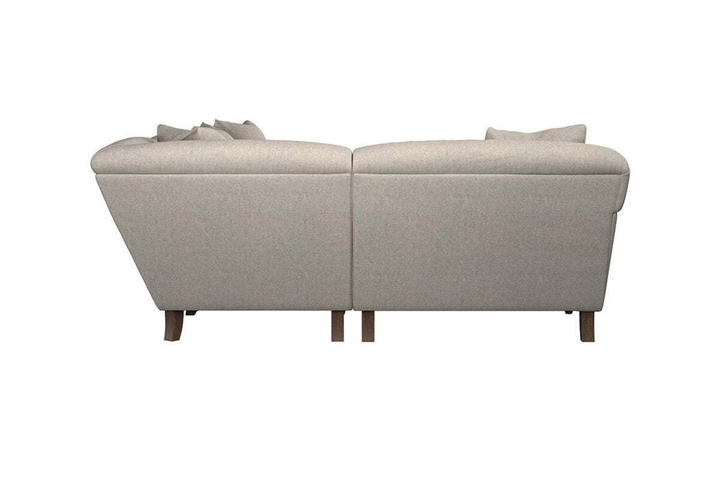 Deni Grand Left Hand Corner Sofa - Brera Linen Pebble