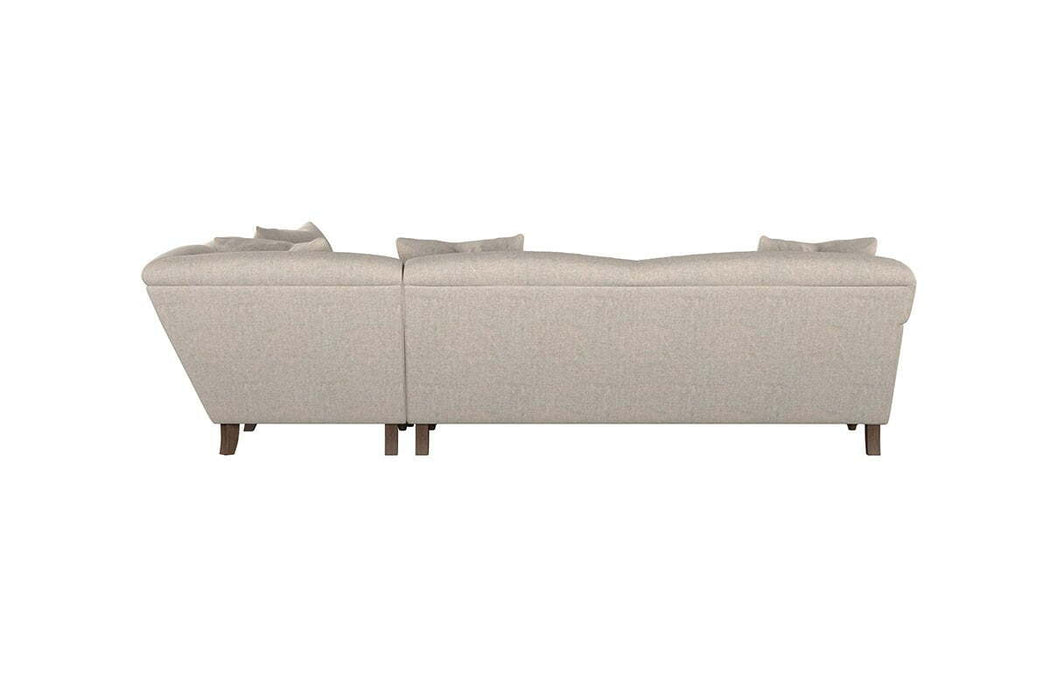 Deni Grand Right Hand Corner Sofa - Brera Linen Espresso