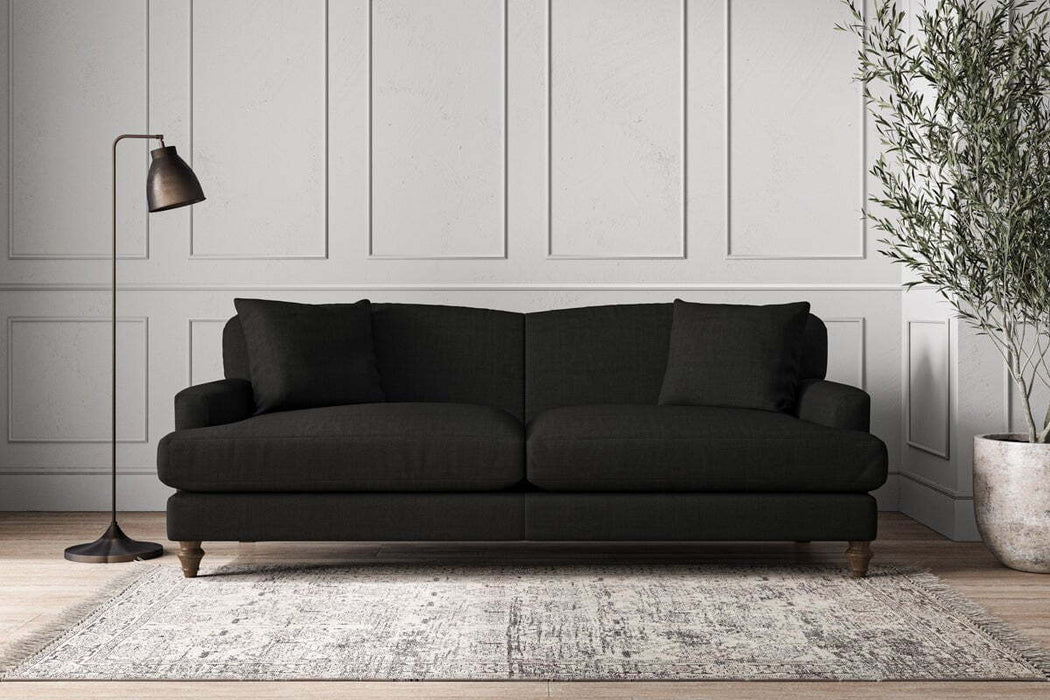 Deni Grand Sofa - Brera Linen Charcoal