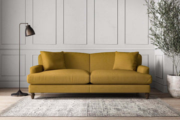 Deni Grand Sofa - Recycled Cotton Ochre